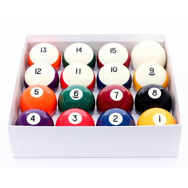 Imperial International Imperial International 11-150COIN 2.38 in. Billiard Ball Set for Coin Operated 11-150COIN